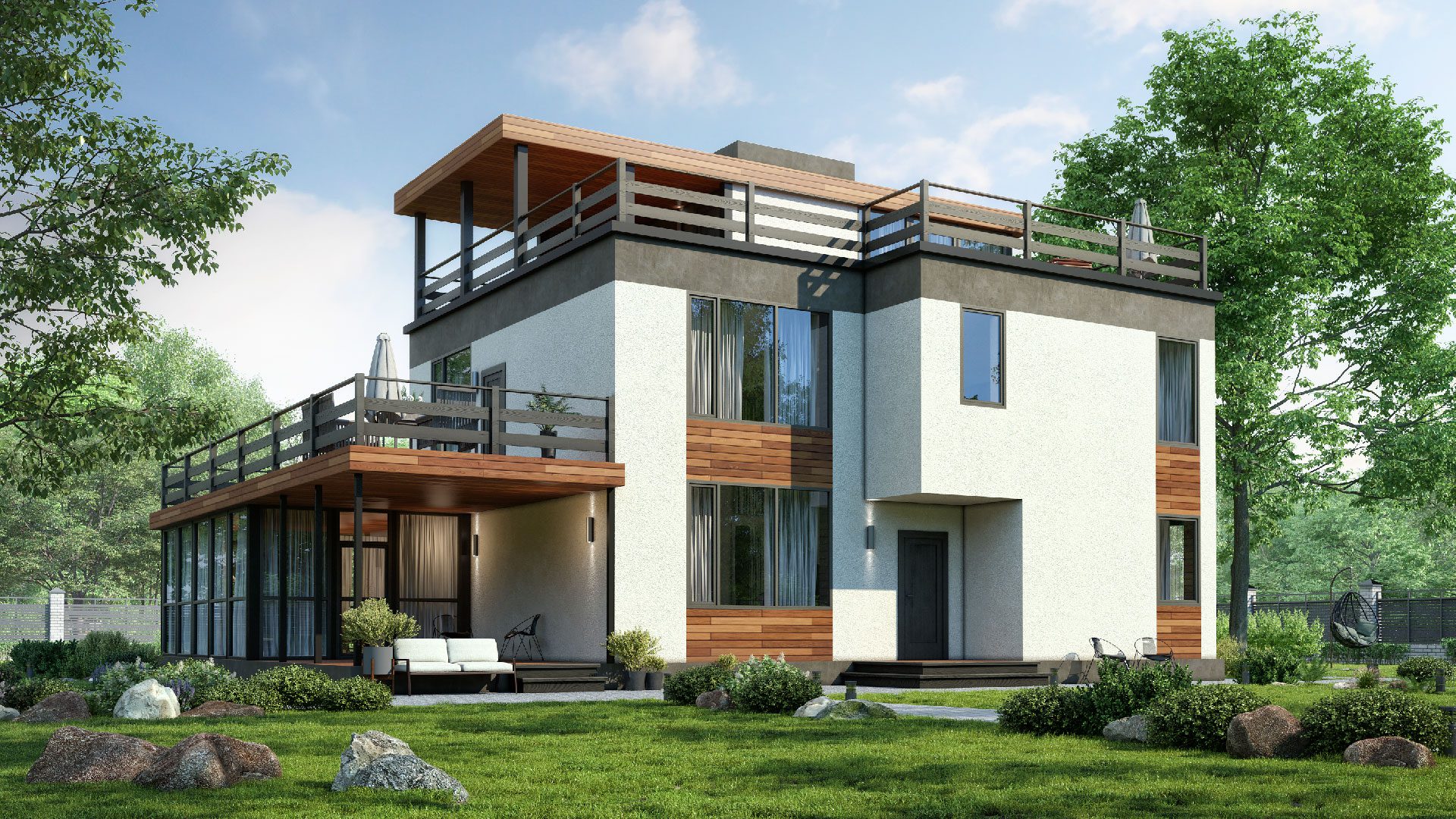 ХАЙ-ТЕК В КП «ГОРОД НА ЛАДОНИ»